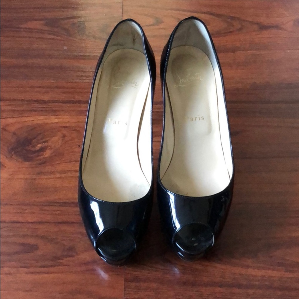 Christian Louboutin Patent Red Sole Pump
